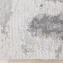  Kalora Interiors Cathedral Cream Grey Marble Pattern Chenille Rug, 5'1" x 7'7" IMAGE 10