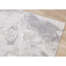  Kalora Interiors Cathedral Cream Grey Marble Pattern Chenille Rug, 7'10" x 10'10" IMAGE 4