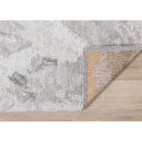  Kalora Interiors Cathedral Cream Grey Marble Pattern Chenille Rug, 7'10" x 10'10" IMAGE 6