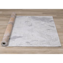  Kalora Interiors Cathedral Cream Grey Marble Pattern Chenille Rug, 7'10" x 10'10" IMAGE 7