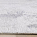  Kalora Interiors Cathedral Cream Grey Marble Pattern Chenille Rug, 7'10" x 10'10" IMAGE 9