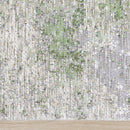  Kalora Interiors Cathedral Green Grey Cream Marble Rug, 7'10" x 10'10" IMAGE 10