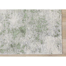  Kalora Interiors Cathedral Green Grey Cream Marble Rug, 7'10" x 10'10" IMAGE 5
