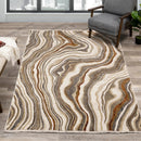  Kalora Interiors Samira Curvy Waves Rug, 2'0'' x 7'10'' IMAGE 2