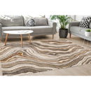  Kalora Interiors Samira Curvy Waves Rug, 5'3" x 7'10" IMAGE 3