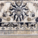  Kalora Interiors Samira Traditional Cream Blue Border Rug, 7'10" x 10'2" IMAGE 10