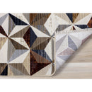  Kalora Interiors Samira Geometric Star Rug, 5'3" x 7'10" IMAGE 6