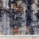  Kalora Interiors Serene Red Blue Beige Layered Distressed Rug, 7'10'' x 10'2'' IMAGE 10