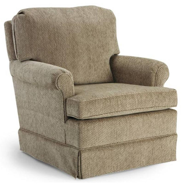 Best Home Furnishings Bruno Stationary Fabric Chair Bruno 2610 (Dark Beige) IMAGE 1