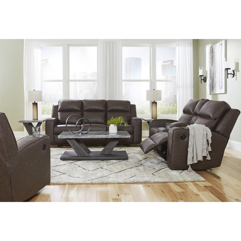 Signature Design by Ashley Lavenhorne Rocker Leather Look Recliner 6330625C IMAGE 11