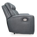  Signature Design by Ashley Mindanao U5950415C Power Reclining Sofa with Adjustable Headrest IMAGE 4