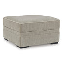 Benchcraft Calnita Storage Ottoman 2050211 IMAGE 1