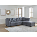  Signature Design by Ashley Marleton 55303S4 2 pc Sleeper Sectional with Chaise IMAGE 3