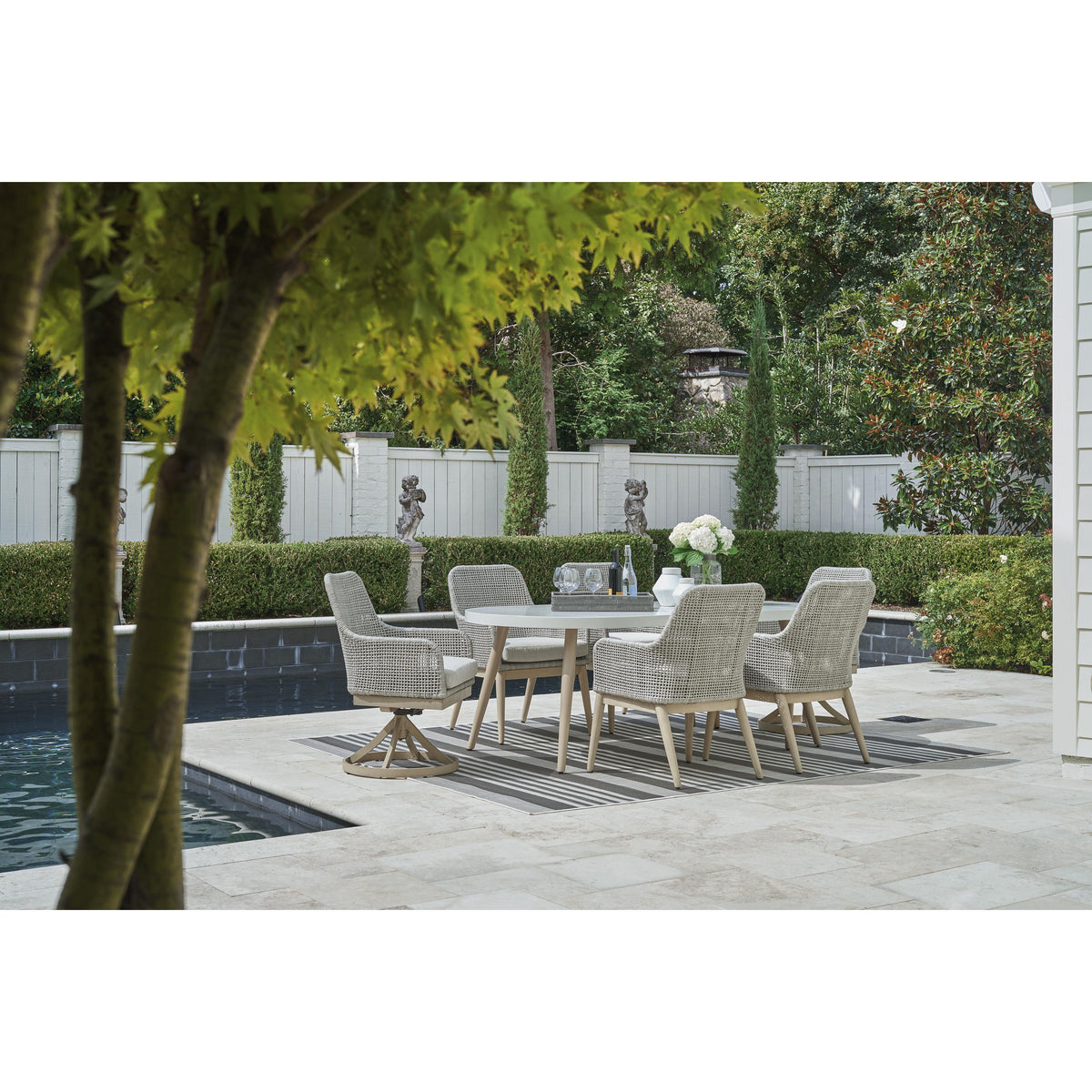 Signature Design by Ashley Seton Creek P798-625 Oval Dining Table with