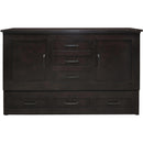  Cabinet Bed Harrison Queen Cabinet Bed - Shadow Black IMAGE 1