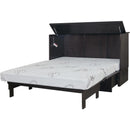  Cabinet Bed Harrison Queen Cabinet Bed - Shadow Black IMAGE 7