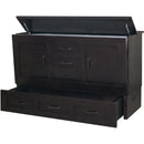  Cabinet Bed Harrison Queen Cabinet Bed - Shadow Black IMAGE 8