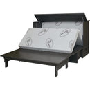  Cabinet Bed Aztec Queen Cabinet Bed - Grey IMAGE 6