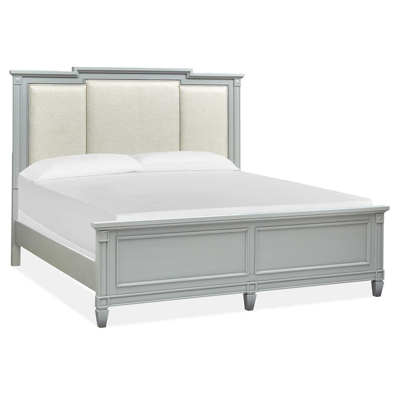 Magnussen Glenbrook California King Upholstered Panel Bed B5668-64F/B5668-65H/B5668-74R IMAGE 1