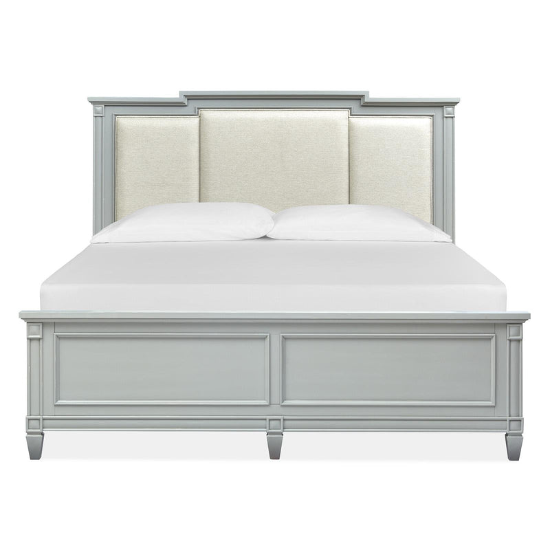 Magnussen Glenbrook California King Upholstered Panel Bed B5668-64F/B5668-65H/B5668-74R IMAGE 2