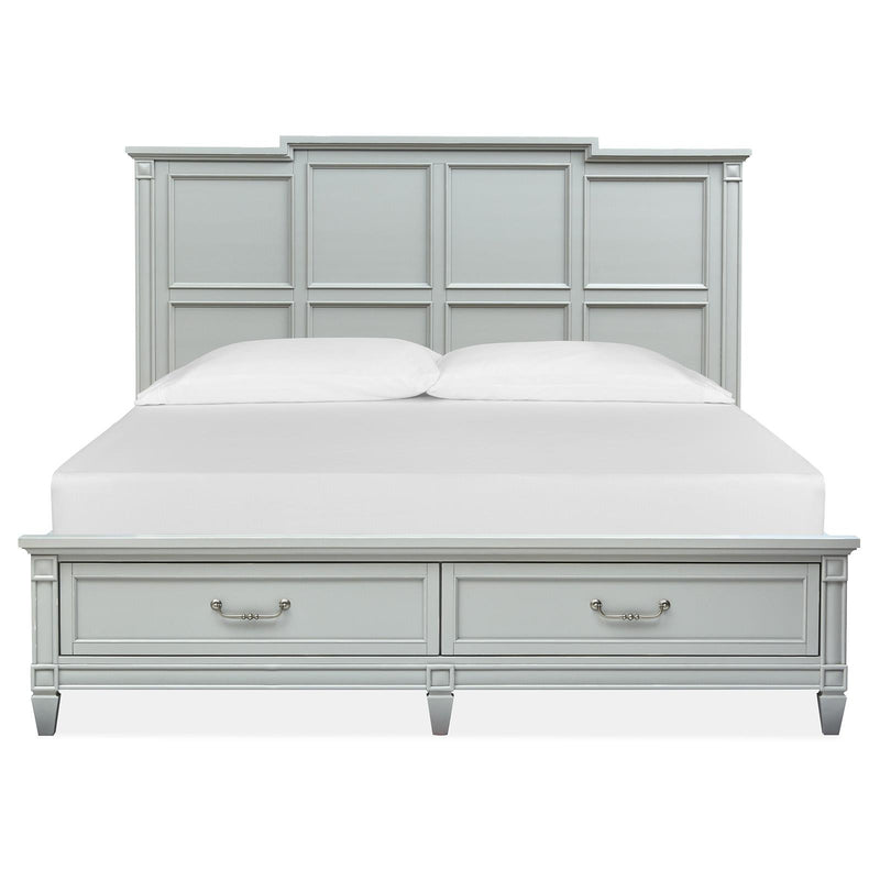 Magnussen Glenbrook California King Panel Bed with Storage B5668-64H/B5668-65F/B5668-75R IMAGE 3