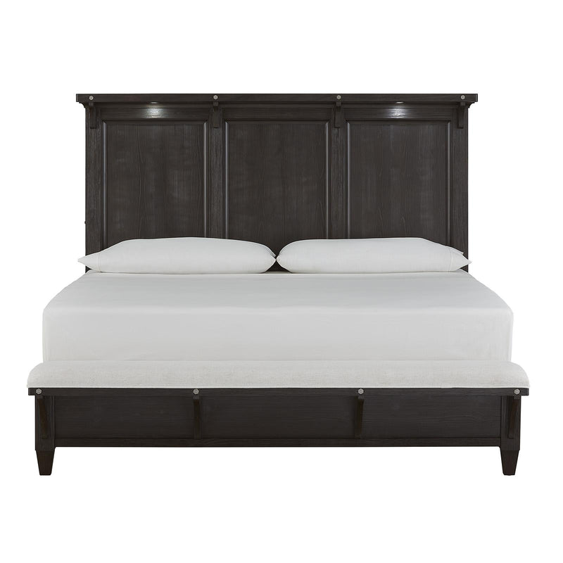 Magnussen Sierra California King Upholstered Panel Bed B5665-65F/B5665-67H/B5665-74R IMAGE 2