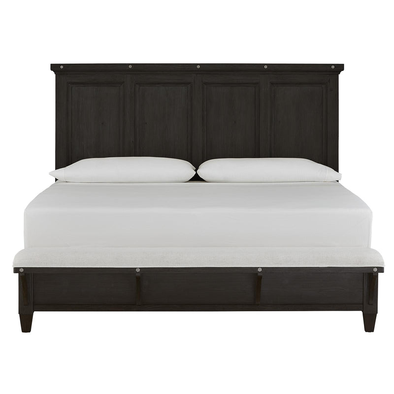 Magnussen Sierra California King Upholstered Panel Bed B5665-64H/B5665-65F/B5665-74R IMAGE 2