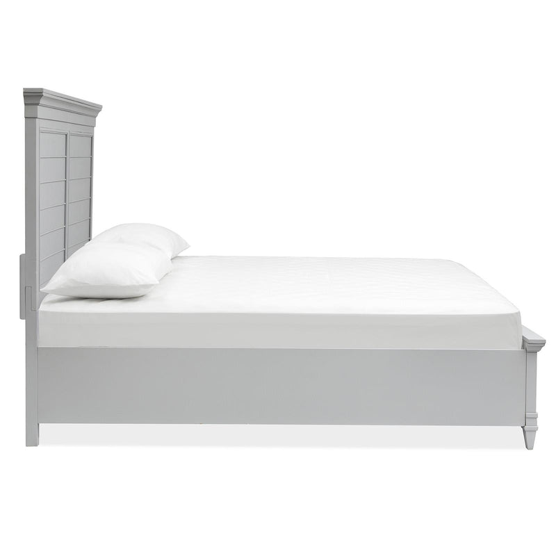 Magnussen Charleston California King Panel Bed with Storage B5611-64HGY/B5611-64SFGY/B5611-74RGY IMAGE 4