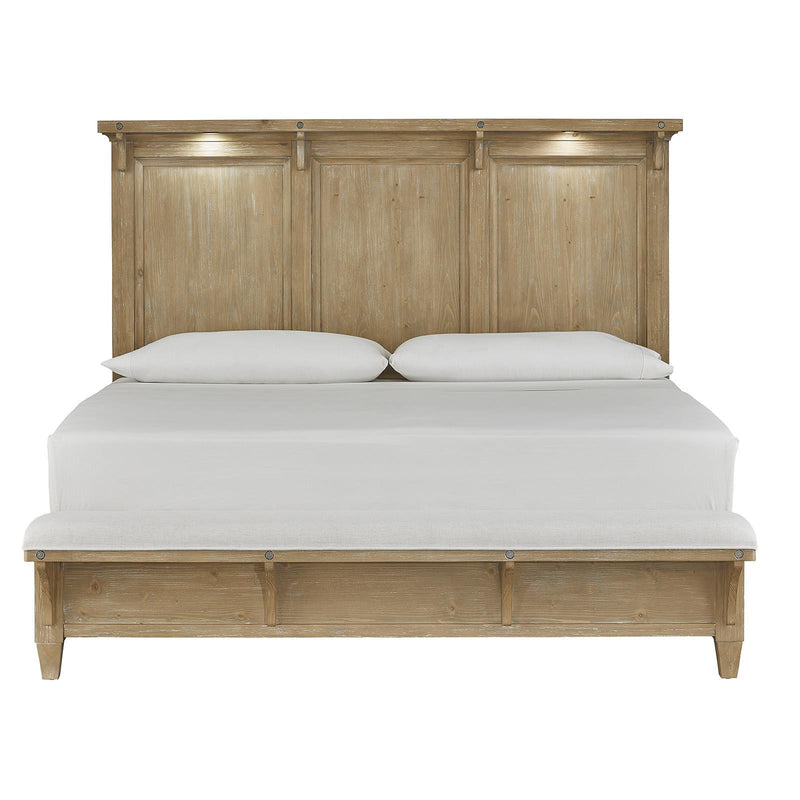 Magnussen Lynnfield California King Upholstered Panel Bed B5487-65F/B5487-67H/B5487-74R IMAGE 2