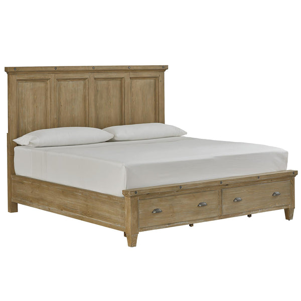 Magnussen Lynnfield California King Panel Bed with Storage B5487-64H/B5487-64SF/B5487-74R IMAGE 1