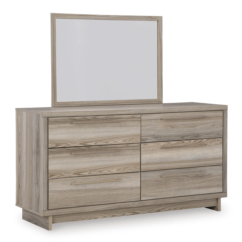 Signature Design by Ashley Hasbrick Dresser with Mirror B2075-231/B2075-36 IMAGE 1