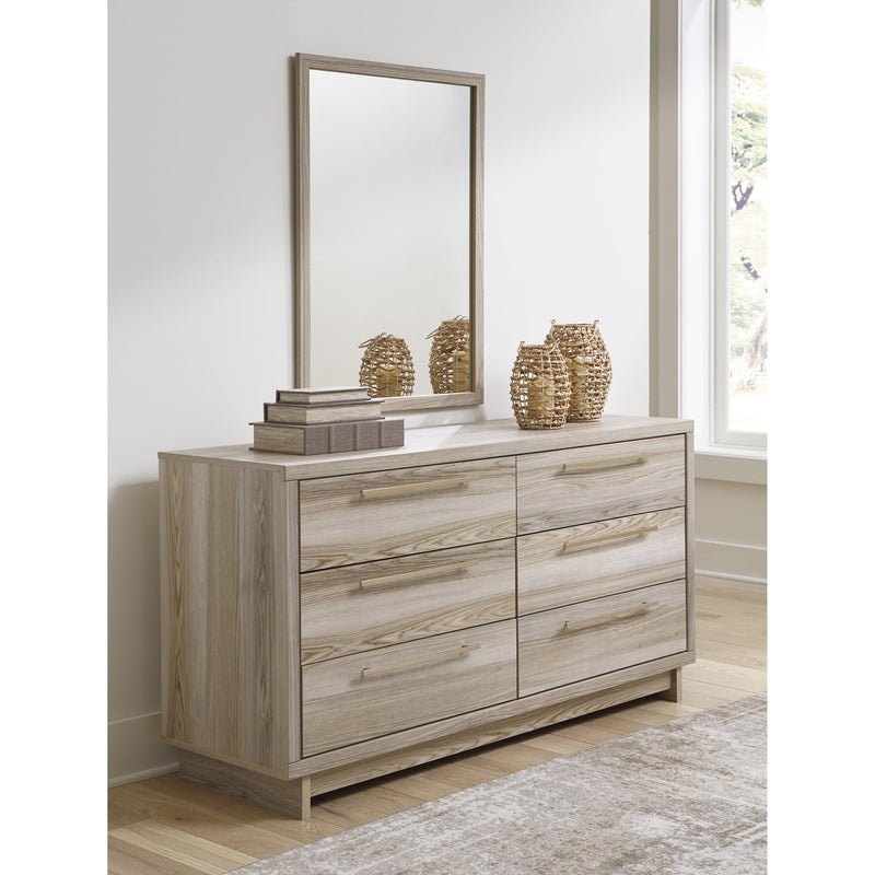 Signature Design by Ashley Hasbrick Dresser with Mirror B2075-231/B2075-36 IMAGE 5