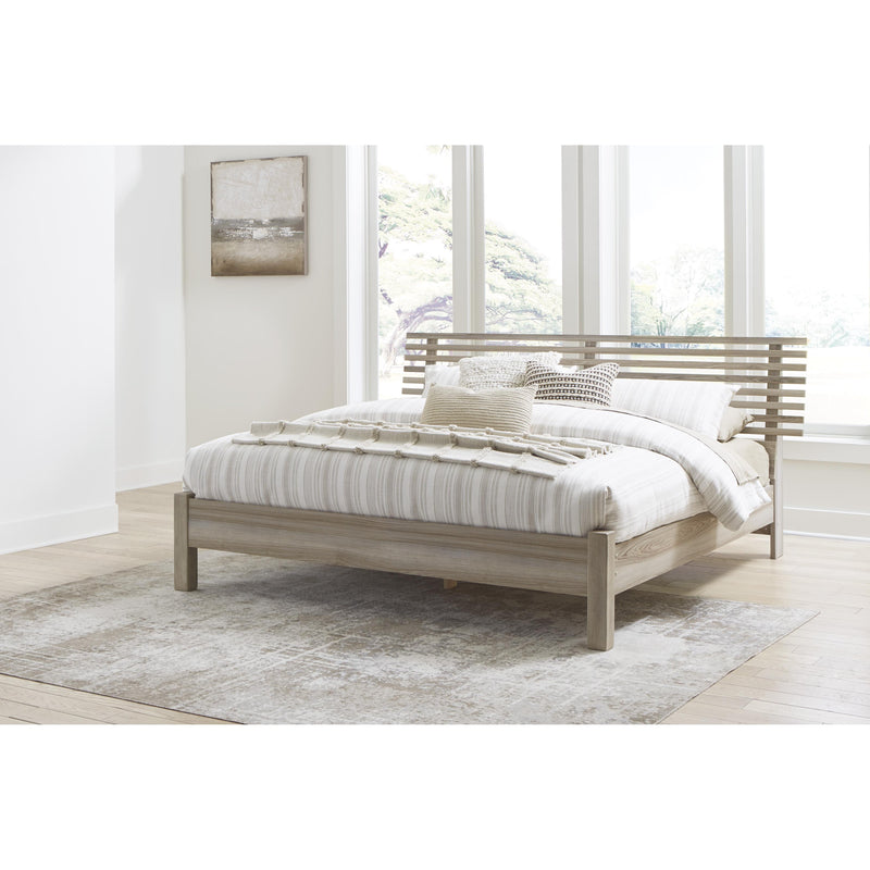 Signature Design by Ashley Hasbrick King Panel Bed B100-14/B2075-156/B2075-158 IMAGE 5