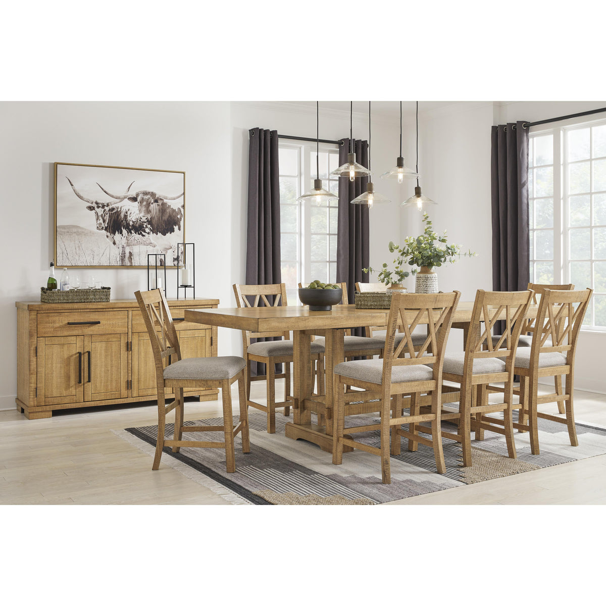 Signature Design by Ashley Havonplane D773-32 Rectangular Dining Room