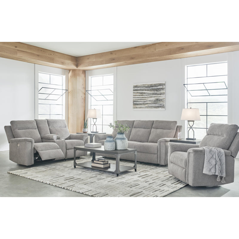 Signature Design by Ashley Barnsana Power Reclining Fabric Sofa 3320187C IMAGE 13