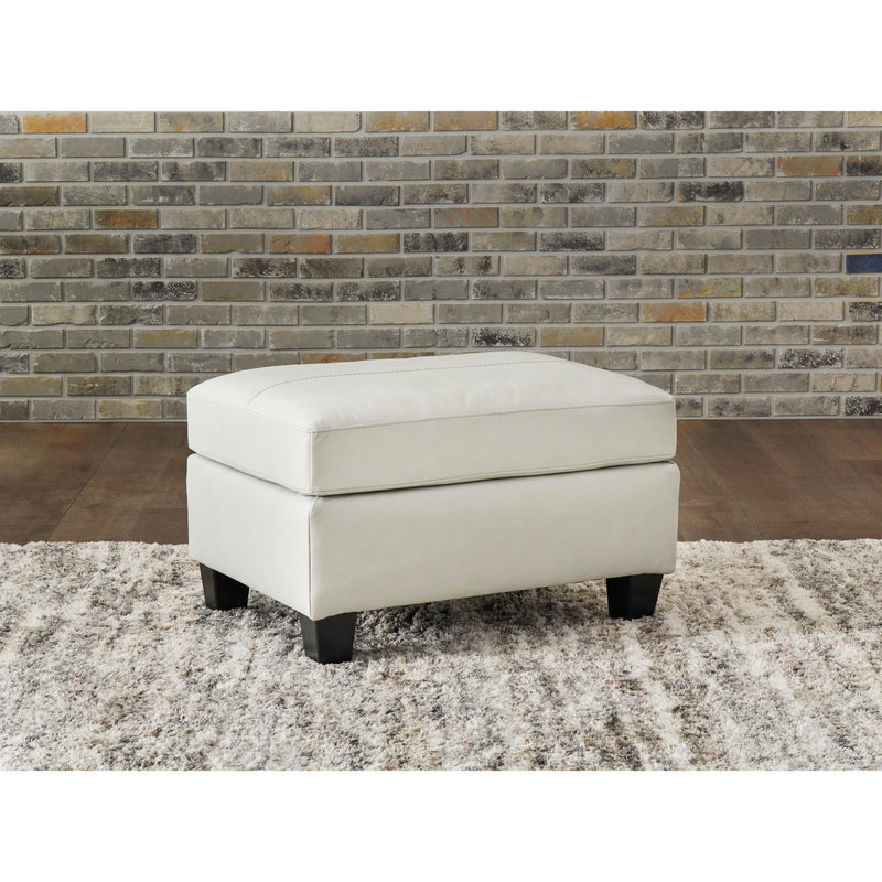 Signature Design by Ashley Genoa Leather Match Ottoman 4770414C IMAGE 4