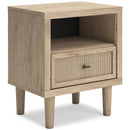 Signature Design by Ashley Cielden 1-Drawer Nightstand B1199-91 IMAGE 1