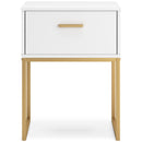  Signature Design by Ashley Socalle EB1867-291 One Drawer Night Stand IMAGE 3