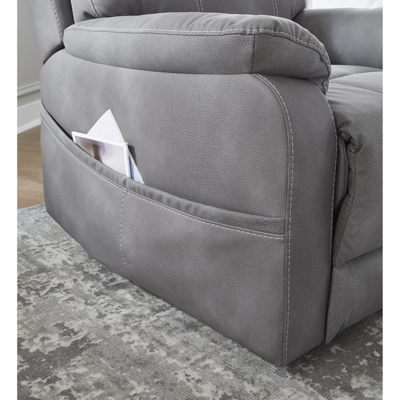 Signature Design by Ashley Next-Gen Durapella Power Leather Look Recliner 4070812 IMAGE 10