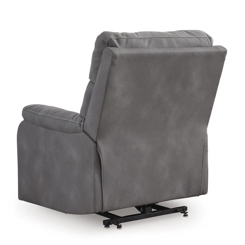 Signature Design by Ashley Next-Gen Durapella Power Leather Look Recliner 4070812 IMAGE 6