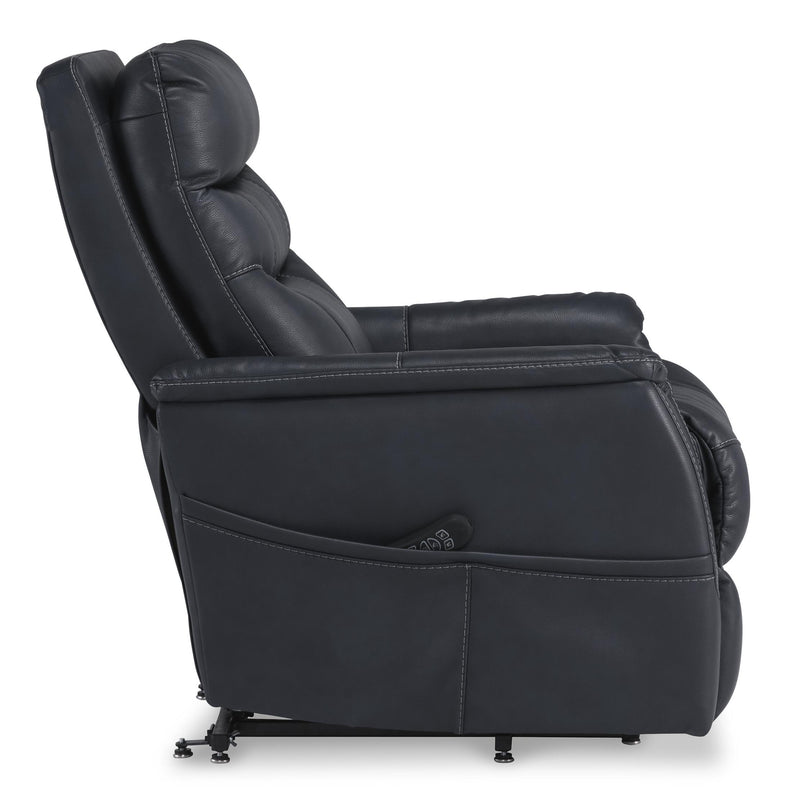 Signature Design by Ashley Strawbill Power Leather Look Recliner 6391012 IMAGE 5