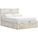 Signature Design by Ashley Lawroy Queen Panel Bed with Storage B2310-57/B2310-54S/B2310-60/B2310-60/B100-13 IMAGE 1