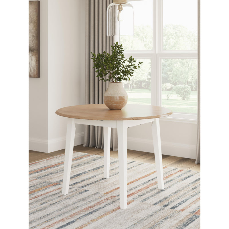 Signature Design by Ashley Round Gesthaven Dining Table D398-15 IMAGE 5