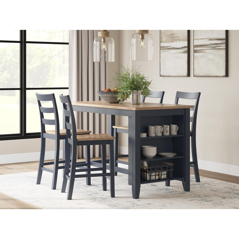 Signature Design by Ashley Gesthaven Counter Height Dining Table D399-13 IMAGE 9