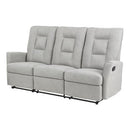  Elran Lydia Reclining Fabric Sofa L0666-MEC-L6-4743-58 IMAGE 1