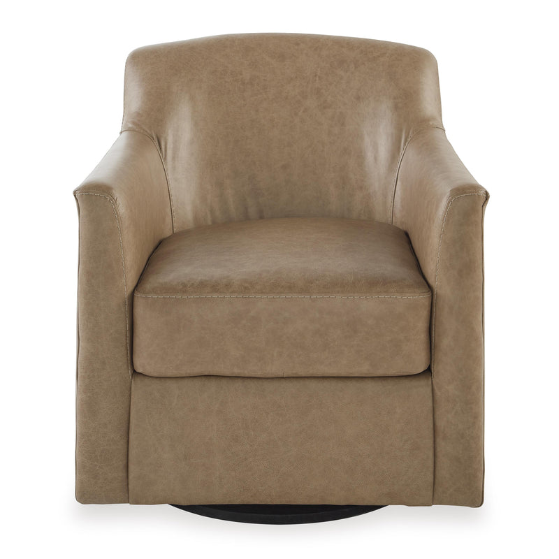 Signature Design by Ashley Bradney Swivel Leather Match Accent Chair A3000323C IMAGE 2