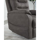 Signature Design by Ashley Snowfield Leather Look Lift Chair with Heat and Massage 1760912 IMAGE 10