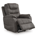 Signature Design by Ashley Snowfield Leather Look Lift Chair with Heat and Massage 1760912 IMAGE 2
