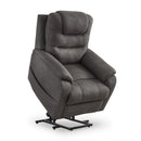 Signature Design by Ashley Snowfield Leather Look Lift Chair with Heat and Massage 1760912 IMAGE 3