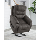 Signature Design by Ashley Snowfield Leather Look Lift Chair with Heat and Massage 1760912 IMAGE 9